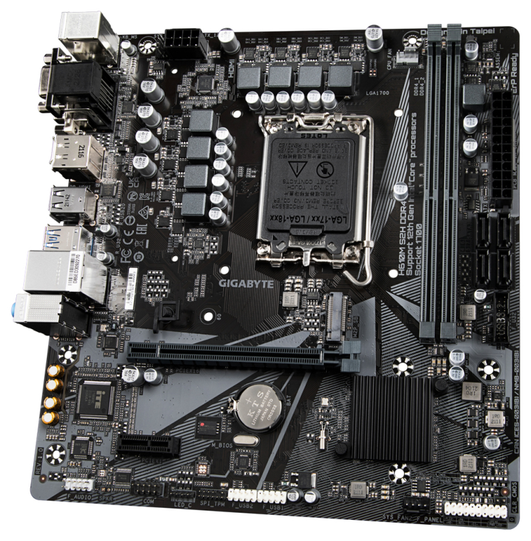 PLACA BASE GIGABYTE H610M S2H 1700 MATX 2XDDR4 - detalle