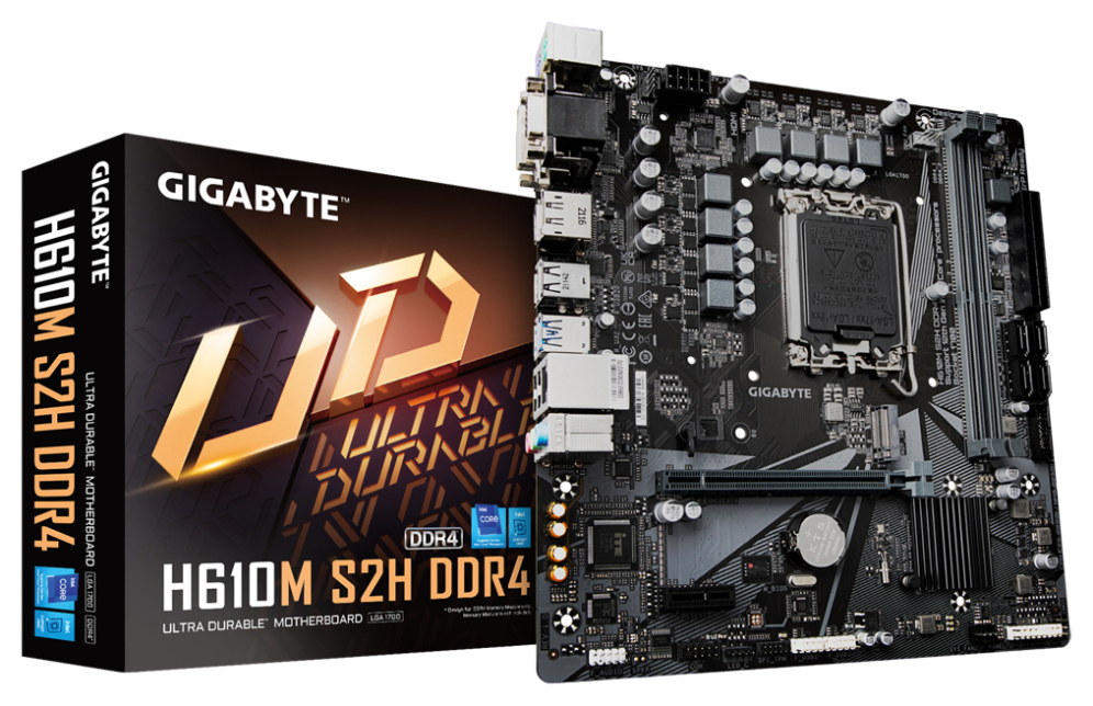 PLACA BASE GIGABYTE H610M S2H 1700 MATX 2XDDR4