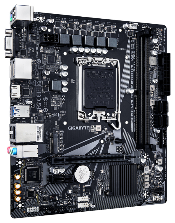 PLACA BASE GIGABYTE H610M S2H V2 1700 MATX 2XDDR5 - detalle