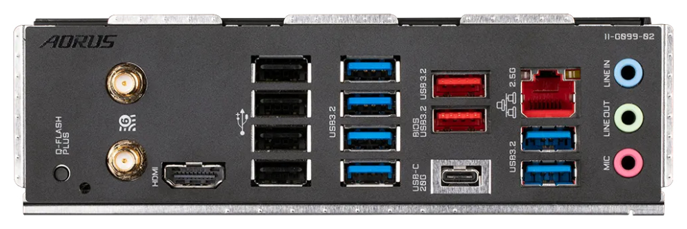 PLACA BASE GIGABYTE X670 AORUS ELITE AX AM5 ATX 4XDDR5 - detalle