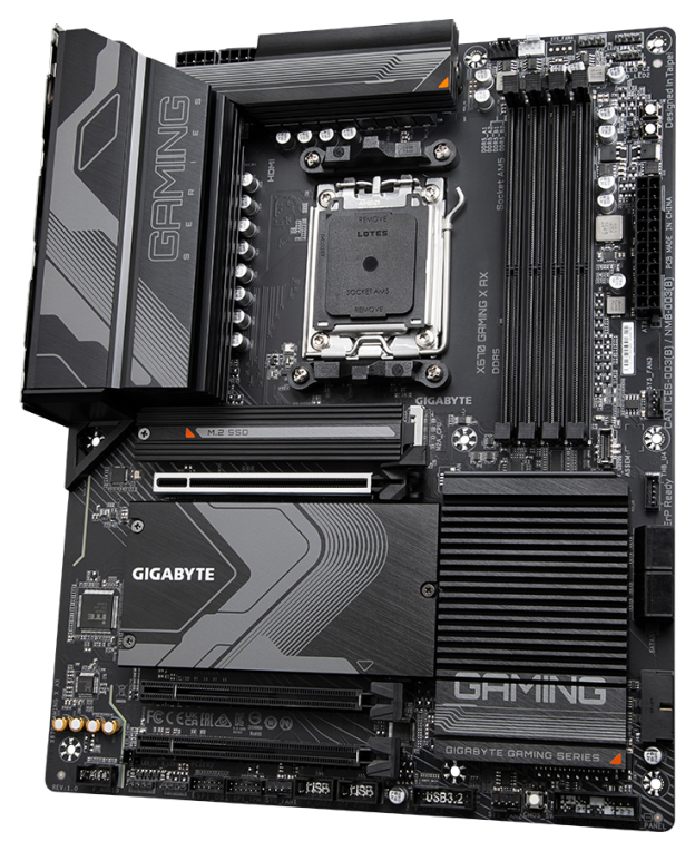 PLACA BASE GIGABYTE X670 GAMING X AX AM5 ATX 4XDDR5 - detalle