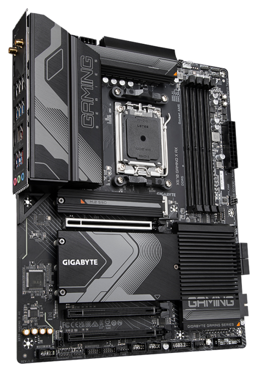 PLACA BASE GIGABYTE X670 GAMING X AX AM5 ATX 4XDDR5 - detalle
