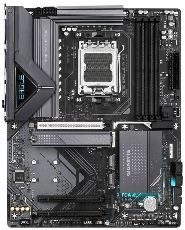PLACA BASE GIGABYTE X870 EAGLE WIFI7 G10 AM5 ATX 4XDDR5 - detalle