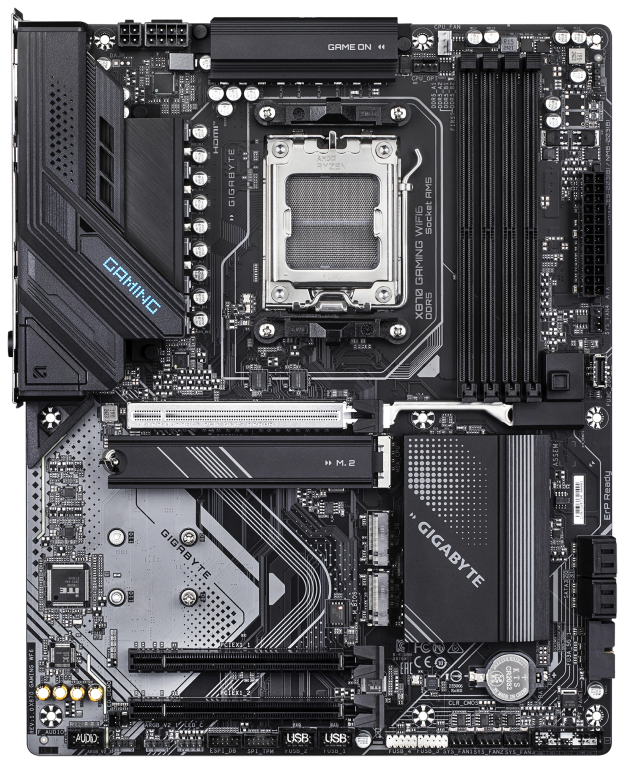 PLACA BASE GIGABYTE X870 GAMING WF6 G10 AM5 ATX 4XDDR5 - detalle