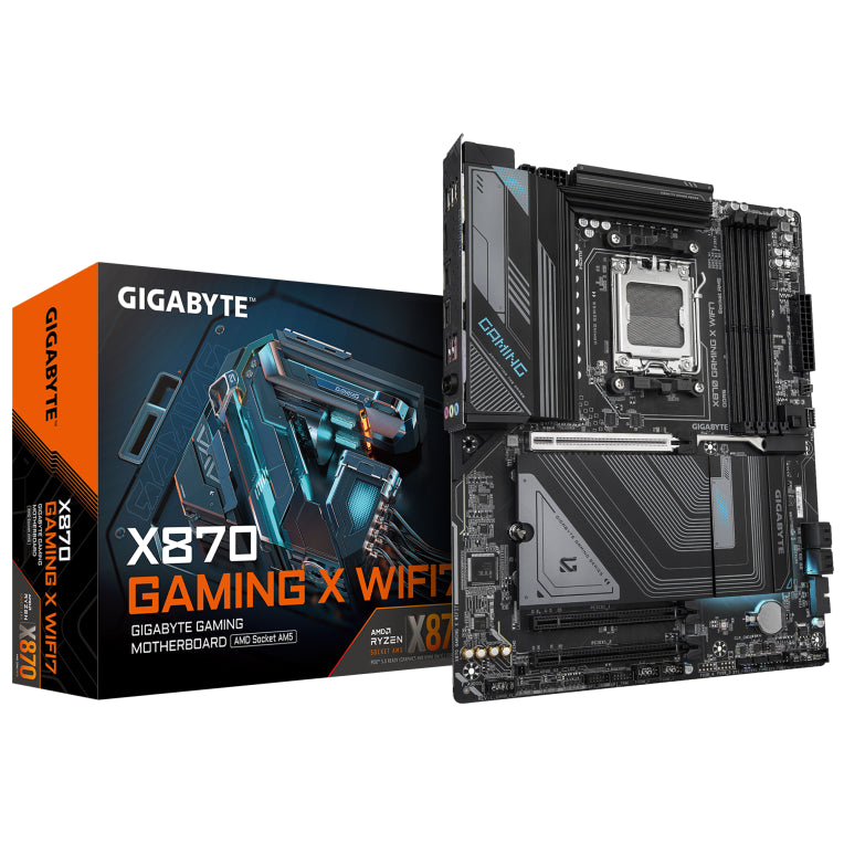 Placa base GIGABYTE X870 GAMING X WIFI7 AMD X870 Socket AM5 ATX
