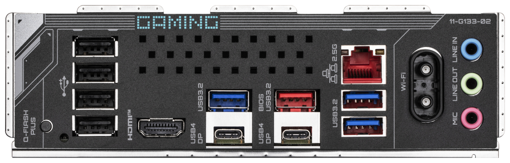 PLACA BASE GIGABYTE X870 GAMING X WIFI7 G10 AM5 ATX 4XDDR5 - detalle