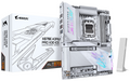 GIGABYTE X870E AORUS PRO X3D ICE Placa Base – Compatible con procesadores AMD Ryzen 9000. VRM digital de 18+2+2 fases. h