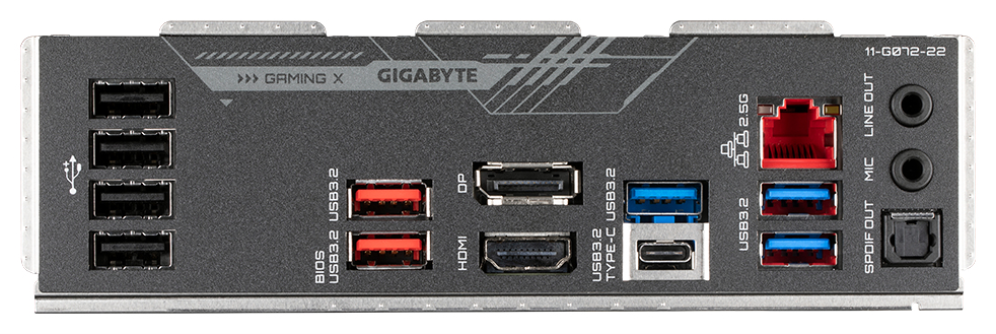 PLACA BASE GIGABYTE Z690 GAMING X 1700 ATX 4XDDR5 - detalle