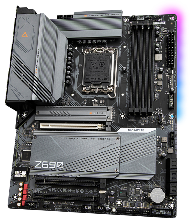 PLACA BASE GIGABYTE Z690 GAMING X 1700 ATX 4XDDR5 - detalle