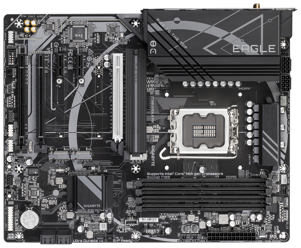 PLACA BASE GIGABYTE Z790 EAGLE AX 1700 ATX 4XDDR5 - detalle
