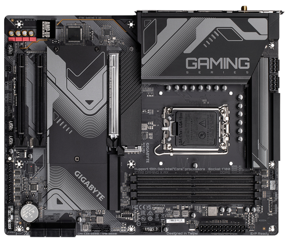 PLACA BASE GIGABYTE Z790 GAMING X AX G10 1700 ATX 4XDDR5 - detalle