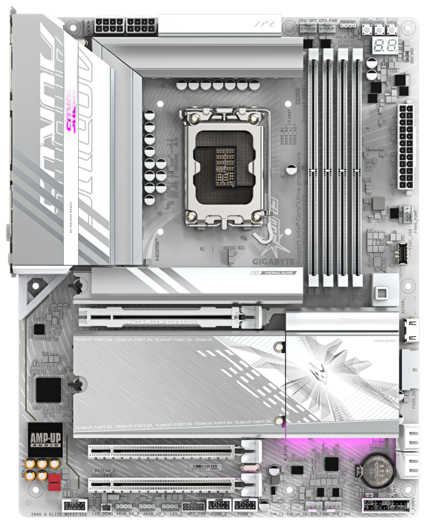 PLACA BASE GIGABYTE Z890 A ELITE WF7 ICE G10 - detalle