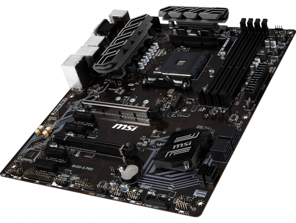 PLACA BASE MSI B550-A PRO AM4 ATX 4XDDR4 - detalle