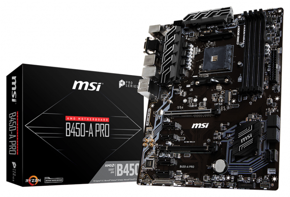 PLACA BASE MSI B550-A PRO AM4 ATX 4XDDR4