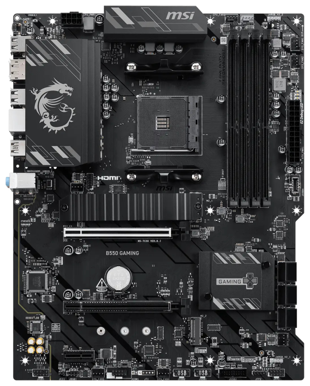 MSI B550 GAMING placa base AMD B550 Zócalo AM4 ATX