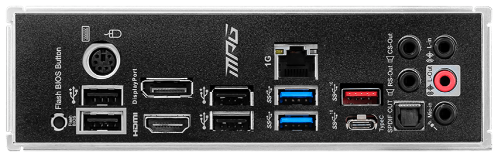 PLACA BASE MSI B550 GAMING PLUS AM4 ATX 4XDDR4 - detalle
