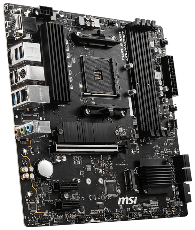 PLACA BASE MSI B550M PRO-VDH AM4 MATX 4XDDR4 - detalle
