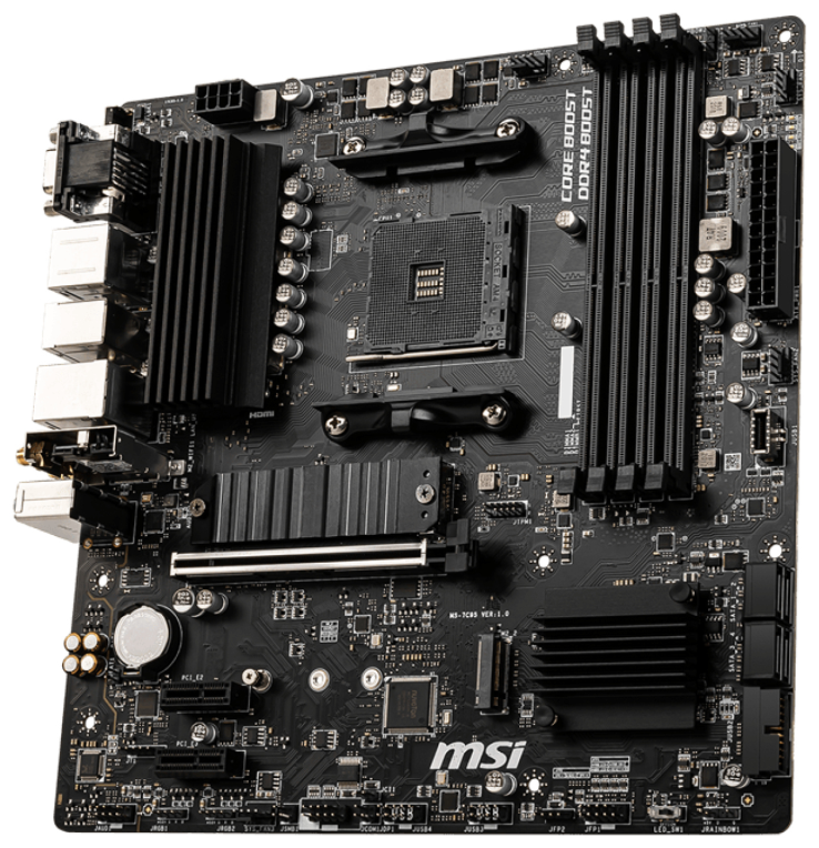 PLACA BASE MSI B550M PRO-VDH WIFI AM4 MATX 4XDDR4 - detalle
