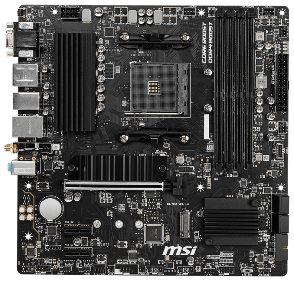 PLACA BASE MSI B550M PRO-VDH WIFI AM4 MATX 4XDDR4 - detalle