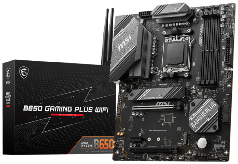 PLACA BASE MSI B650 GAMING PLUS WIFI AM5 ATX 4XDDR5