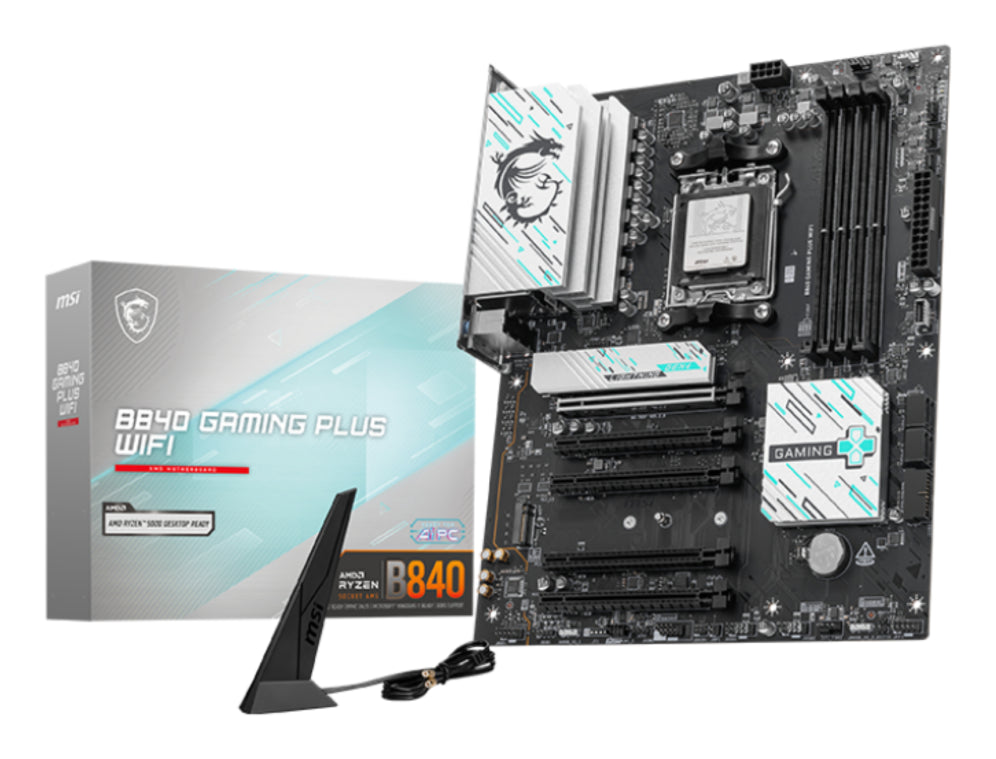 Placa base MSI B840 GAMING PLUS WIFI AMD B840 Socket AM5 ATX