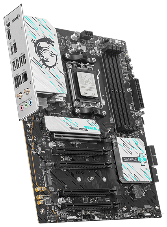PLACA BASE MSI B840 GAMING PLUS WIFI ATX AM5 DDR5 - detalle