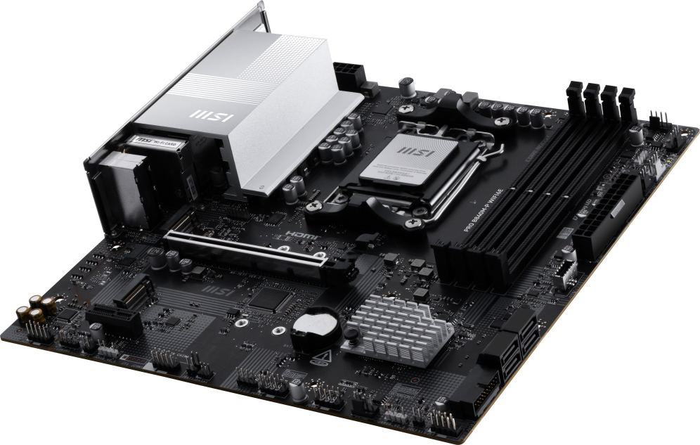 PLACA BASE MSI B840M-P WIFI6E AM5 DDR5 - detalle