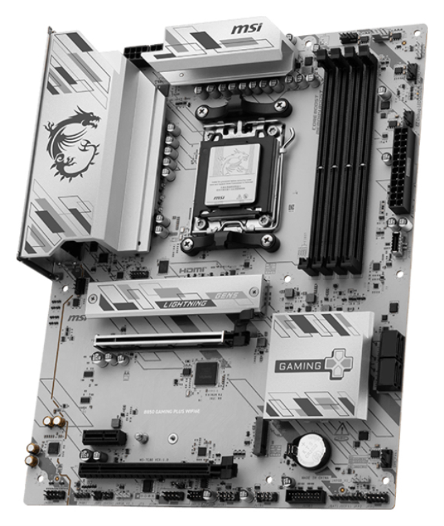 PLACA BASE MSI B850 GAMING PLUS WIFI6E 256GB - detalle