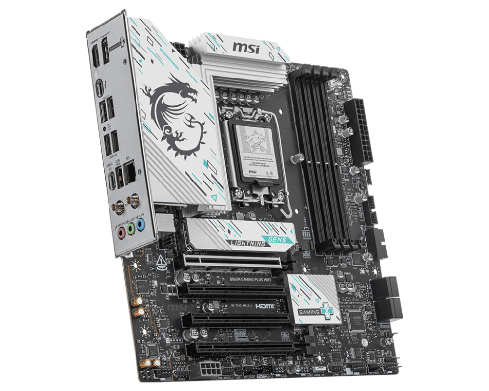 PLACA BASE MSI B860M GAMING PLUS WIFI - detalle