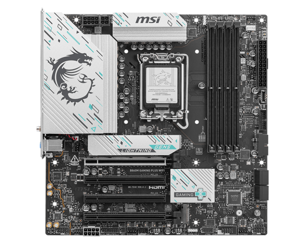 PLACA BASE MSI B860M GAMING PLUS WIFI - detalle