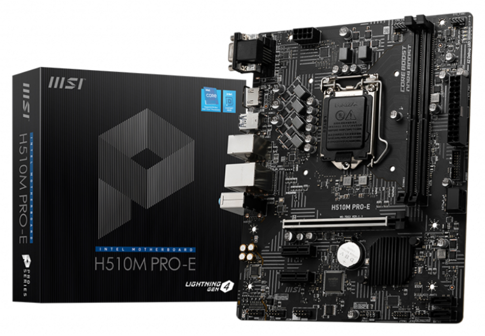 PLACA BASE MSI H510M PRO-E 1200 MATX 2XDDR4