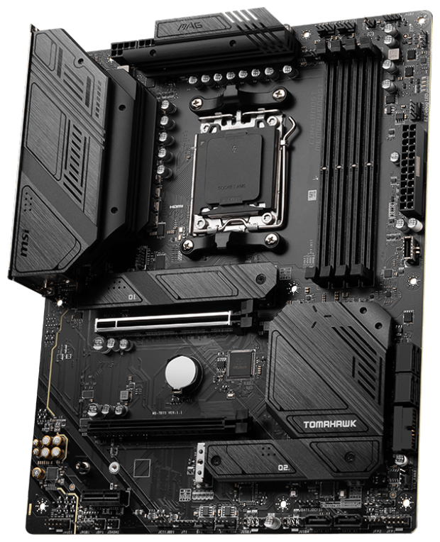 PLACA BASE MSI MAG B650 TOMAHAWK WIFI AM5 ATX 4XDDR5 - detalle