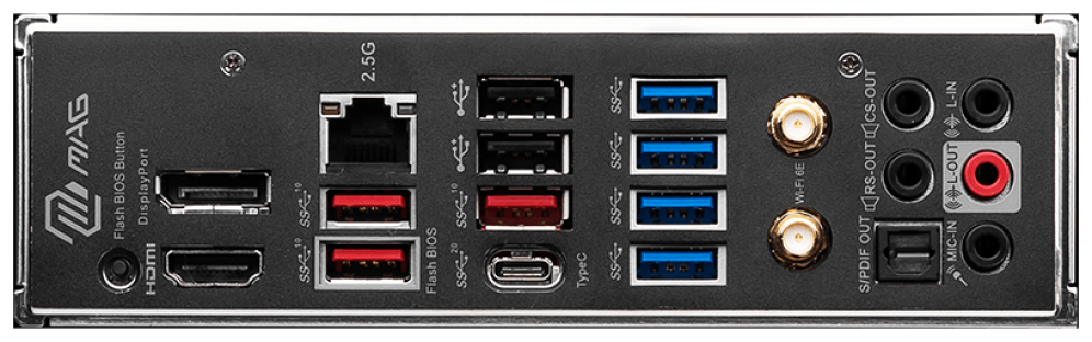 PLACA BASE MSI MAG B650 TOMAHAWK WIFI AM5 ATX 4XDDR5 - detalle