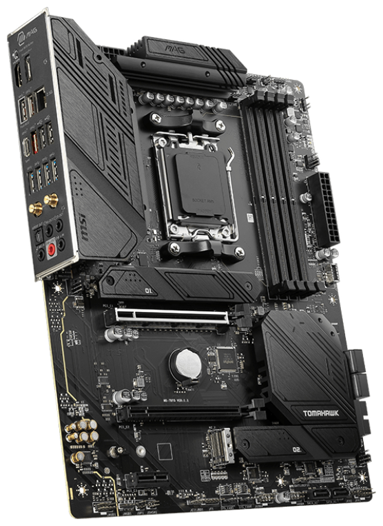 PLACA BASE MSI MAG B650 TOMAHAWK WIFI AM5 ATX 4XDDR5 - detalle