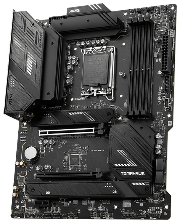 PLACA BASE MSI MAG B760 TOMAHAWK WIFI 1700 ATX 4XDDR5 - detalle