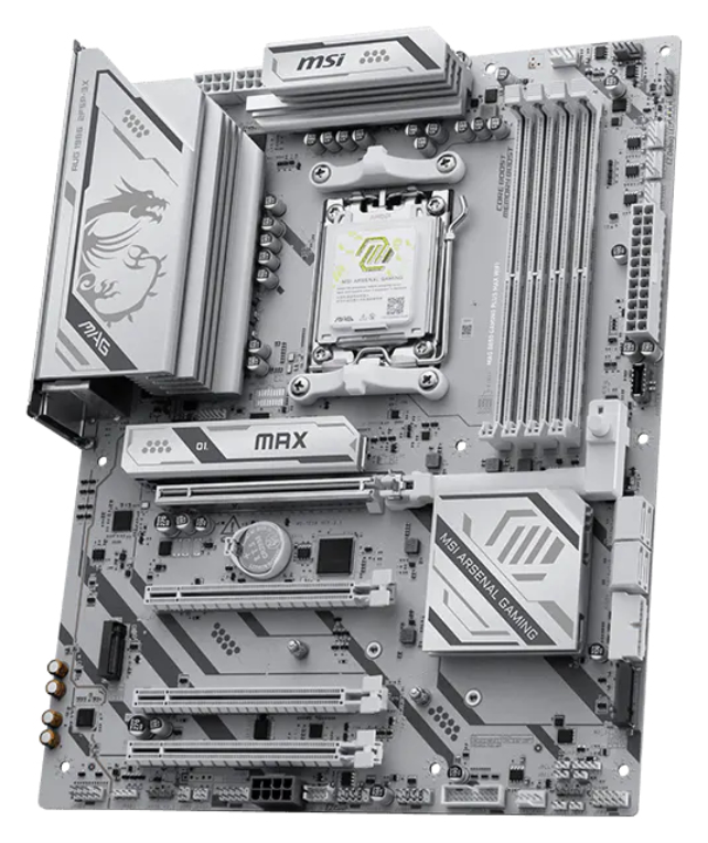 PLACA BASE MSI MAG B850 GAMING PLUS MAX WIFI AM5 DDR5 - detalle