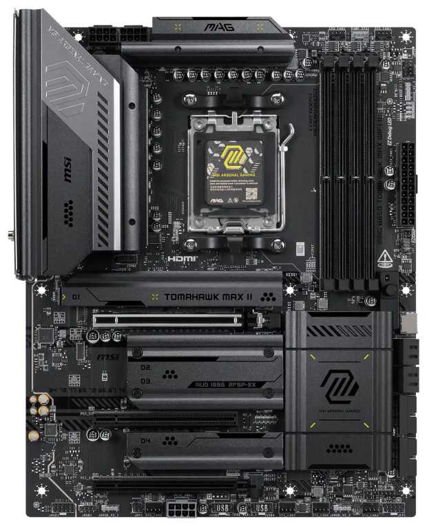 PLACA BASE MSI MAG B850 TOMAHAWK MAX WIFI II DDR5