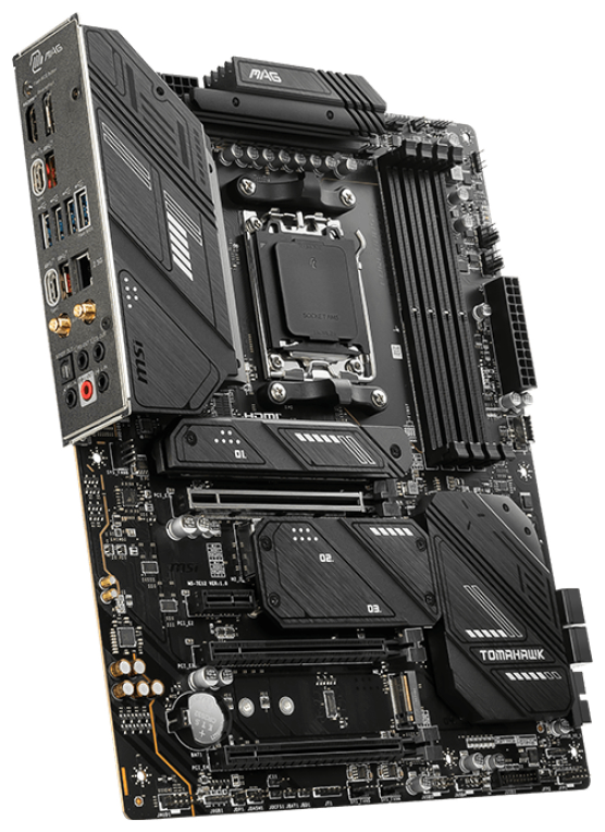 PLACA BASE MSI MAG X670E TOMAHAWK WIFI AM5 ATX 4XDDR5 - detalle