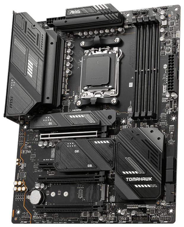 PLACA BASE MSI MAG X670E TOMAHAWK WIFI AM5 ATX 4XDDR5 - detalle