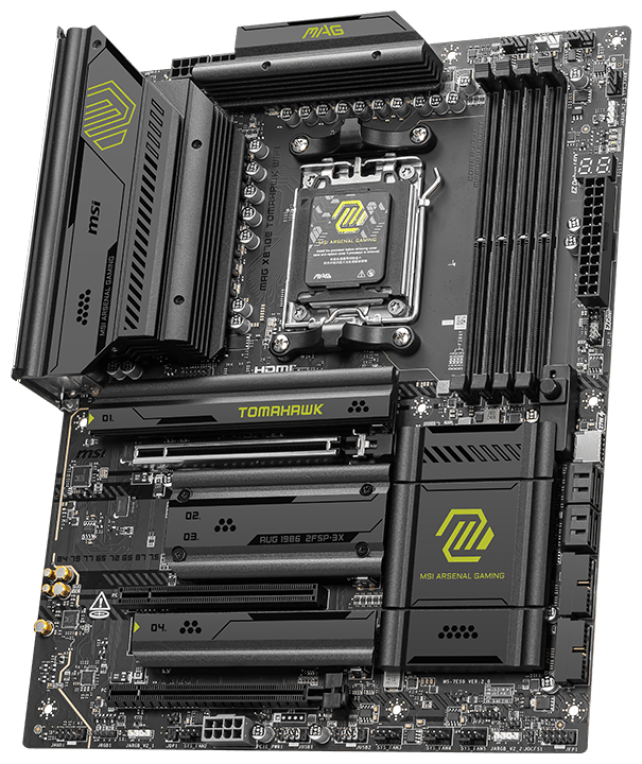 PLACA BASE MSI MAG X870E TOMAHAWK WIFI ATX AM5 4XDDR5 - detalle