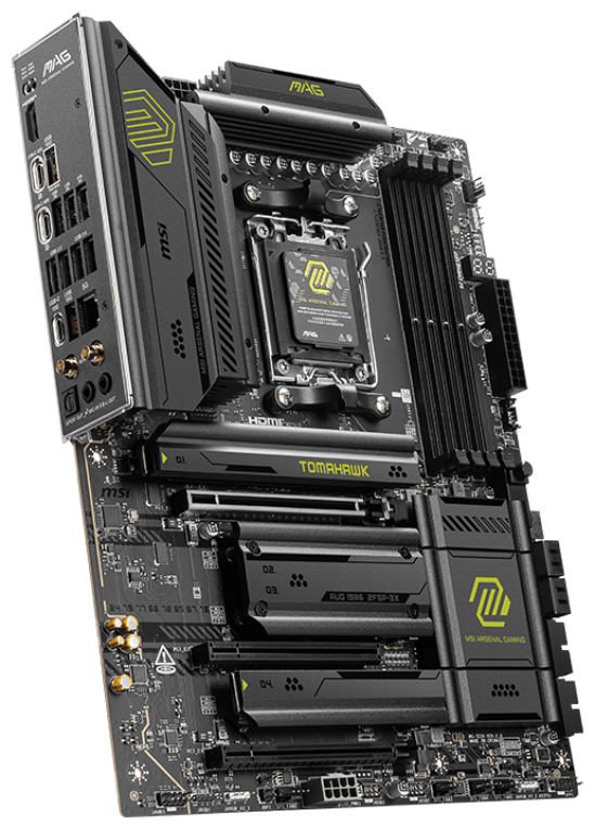 PLACA BASE MSI MAG X870E TOMAHAWK WIFI ATX AM5 4XDDR5 - detalle