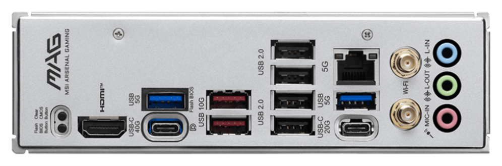 PLACA BASE MSI MAG X87E GAMING MAX WIFI DDR5 - detalle