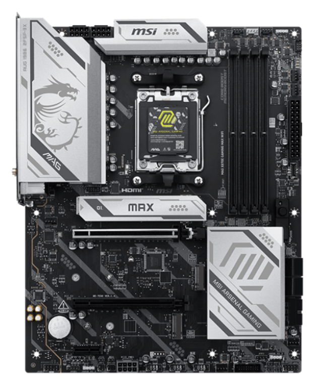 PLACA BASE MSI MAG X87E GAMING MAX WIFI DDR5 - detalle