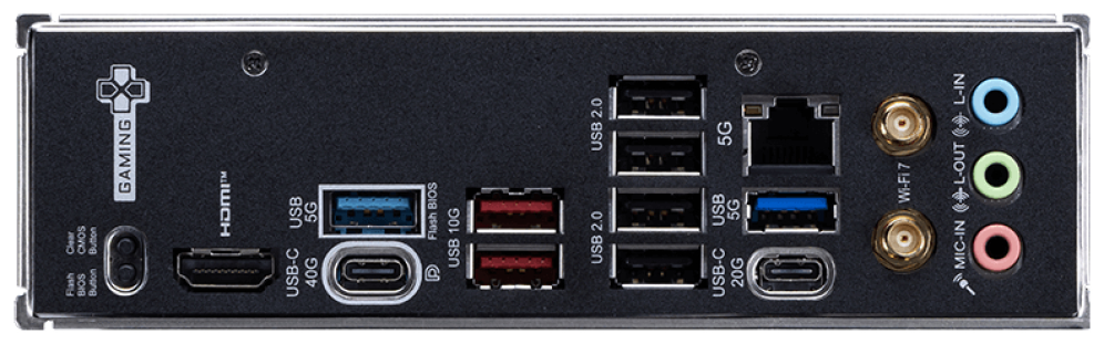 PLACA BASE MSI MPG X870E GAMING PLUS WIFI ATX AM5 4XDDR5 - detalle