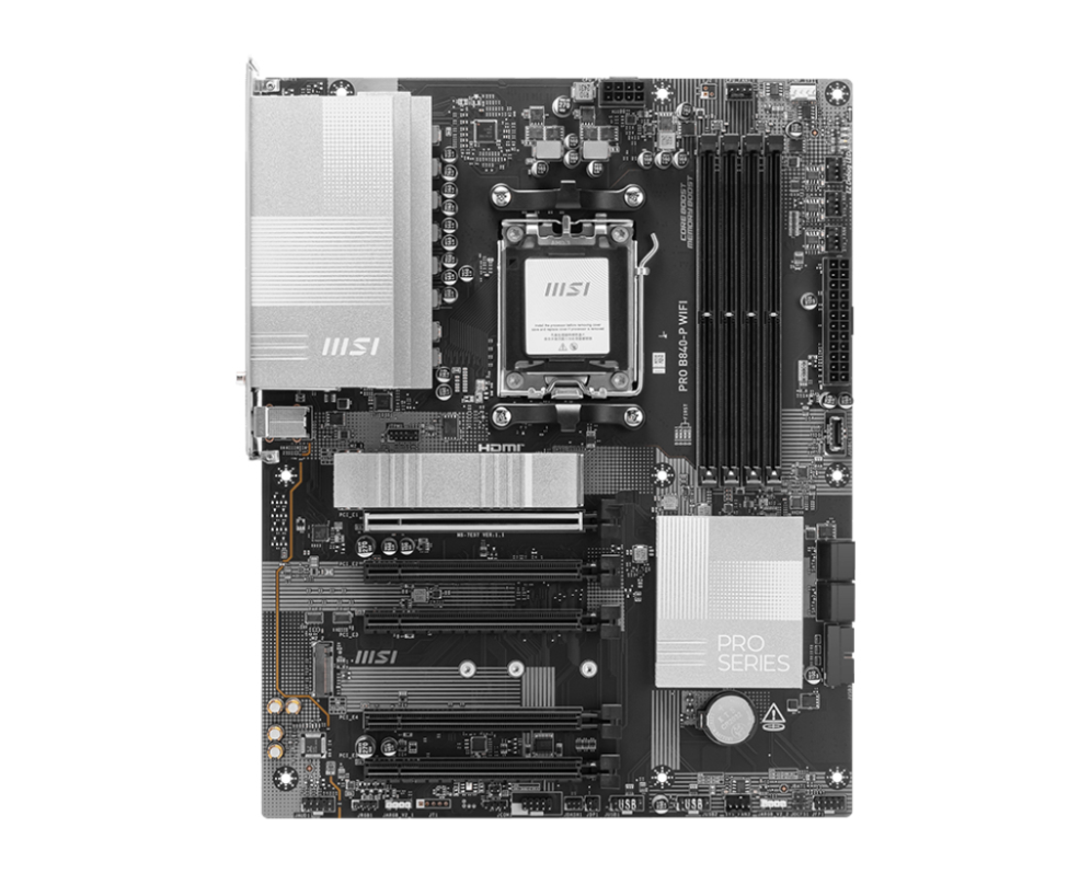 PLACA BASE MSI PRO B840-P WIFI ATX AM5 DDR5 - detalle