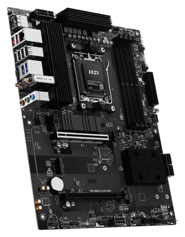 PLACA BASE MSI PRO B850-S EVO WIFI AM5 DDR5 - detalle