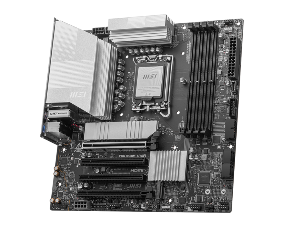 PLACA BASE MSI PRO B860M-A WIFI - detalle