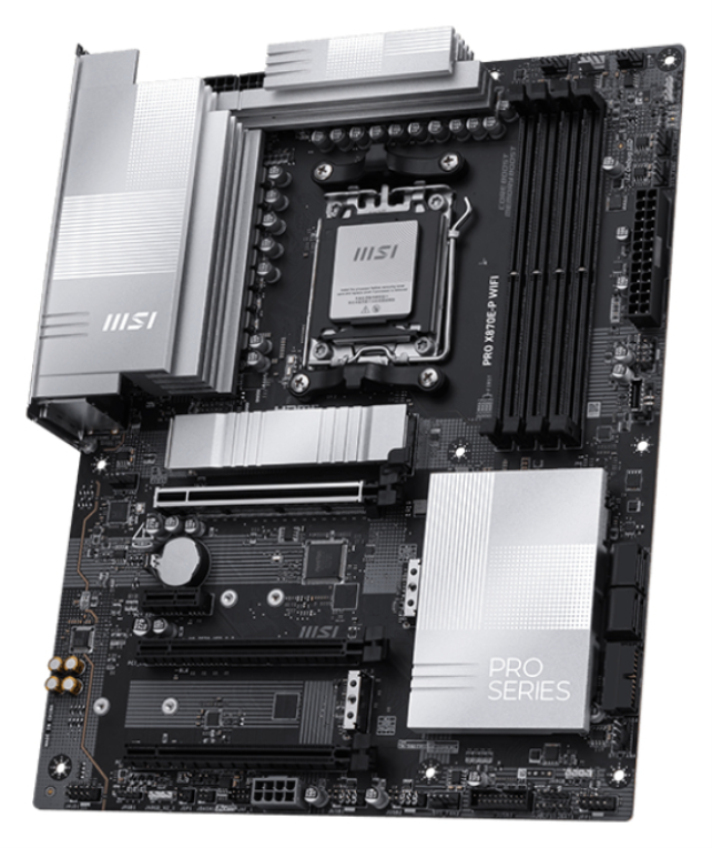 PLACA BASE MSI PRO X870E-P WIFI ATX AM5 4XDDR5 - detalle