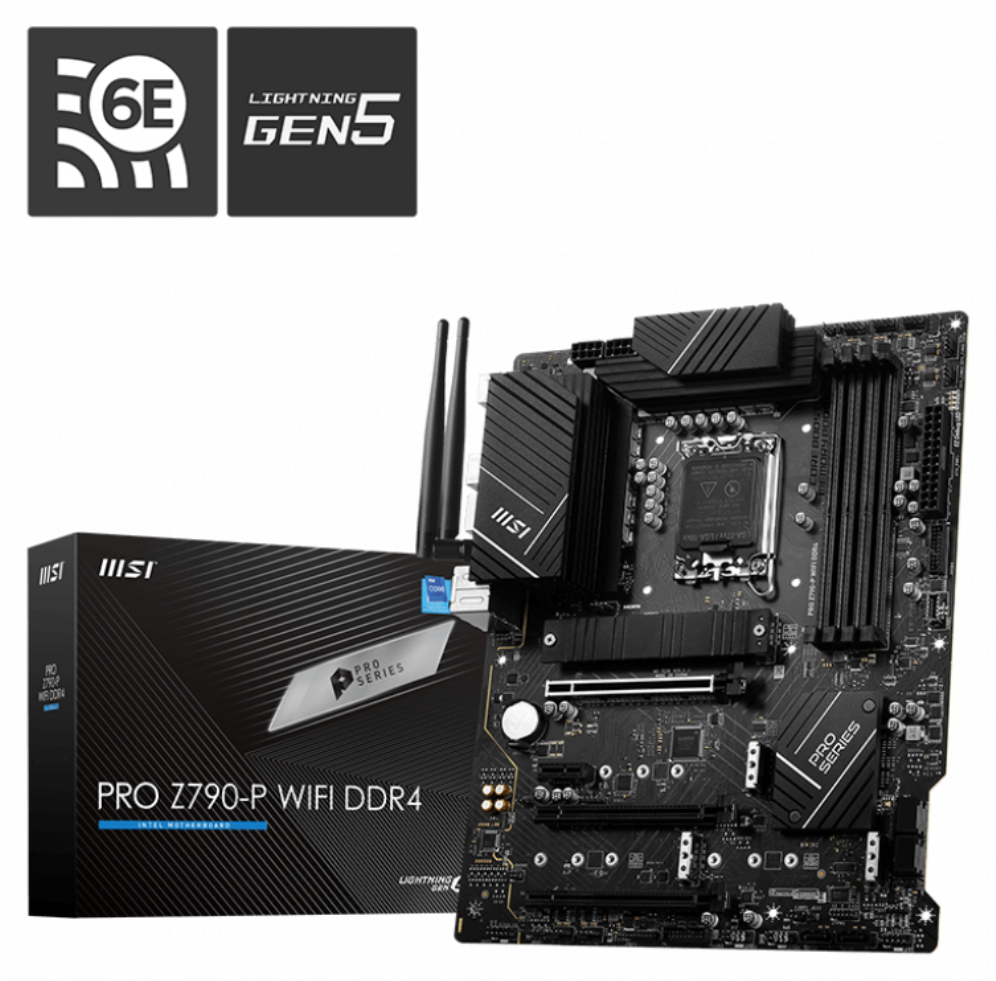 PLACA BASE MSI PRO Z790-P WIFI 1700 ATX 4XDDR4