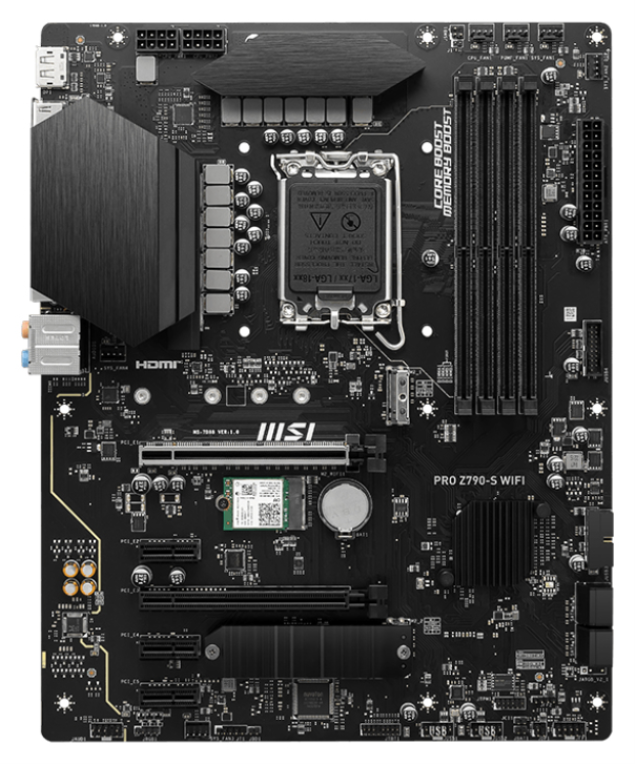 PLACA BASE MSI PRO Z790-S WIFI 1700 ATX 4XDDR5 - detalle